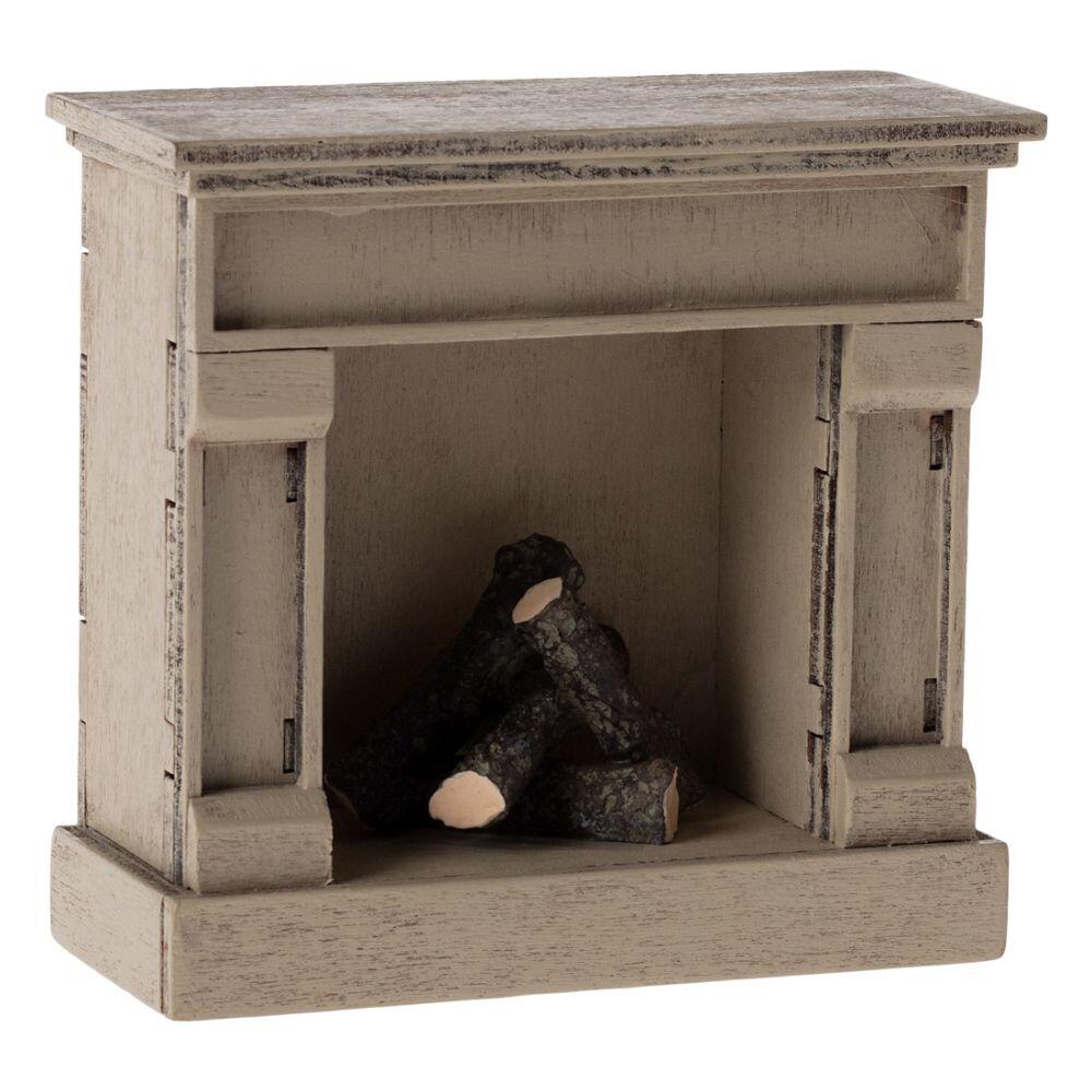 Maileg - Miniatur Kamin, Maus-Puppenhaus, Maileg - Miniatur Kamin, Maus-Puppenhaus,