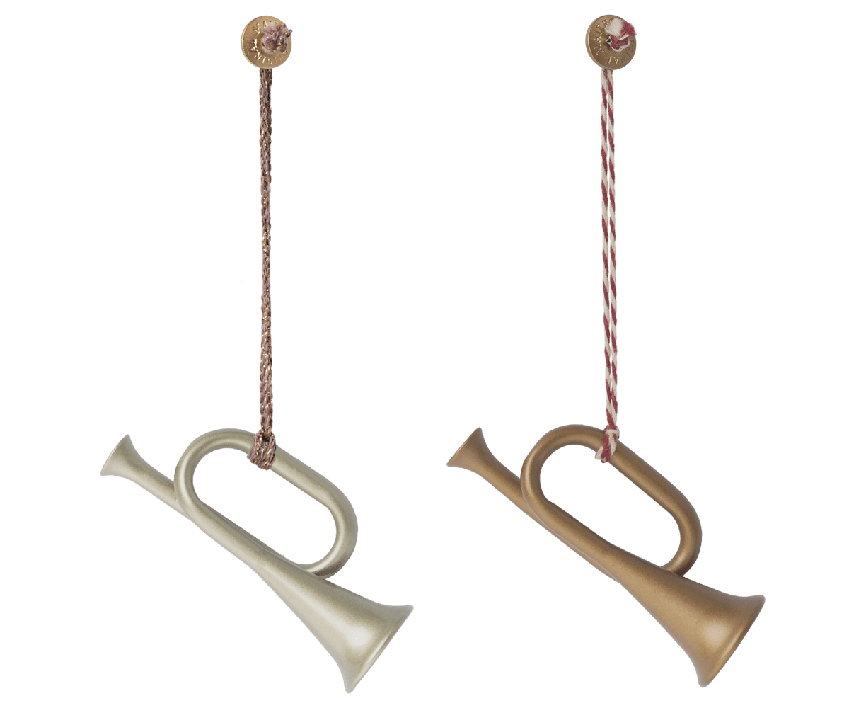 Maileg - Maileg - Metallornament - Trompete Maileg - Maileg - Metallornament - Trompete