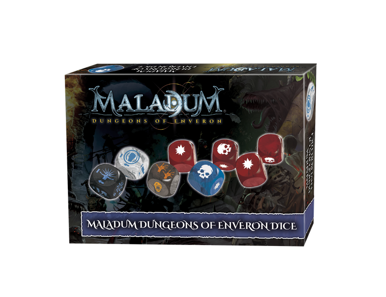 Maladum - Dungeons of Enveron - Dice