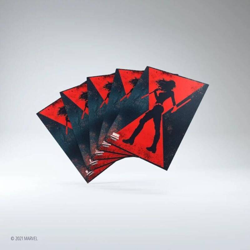 Marvel Champions Art Sleeves - Black Widow (50 Sleeves)