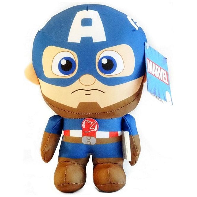 Marvel Superhelden Plüsch Kuscheltier mit Sound (Iron Man / Spiderman / Hulk / Captain America) 28cm