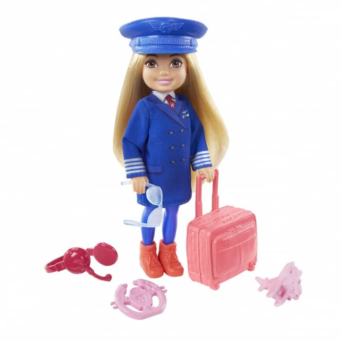 Mattel - Barbie Chelsea kann alles sein - Karriere Spielset Puppe