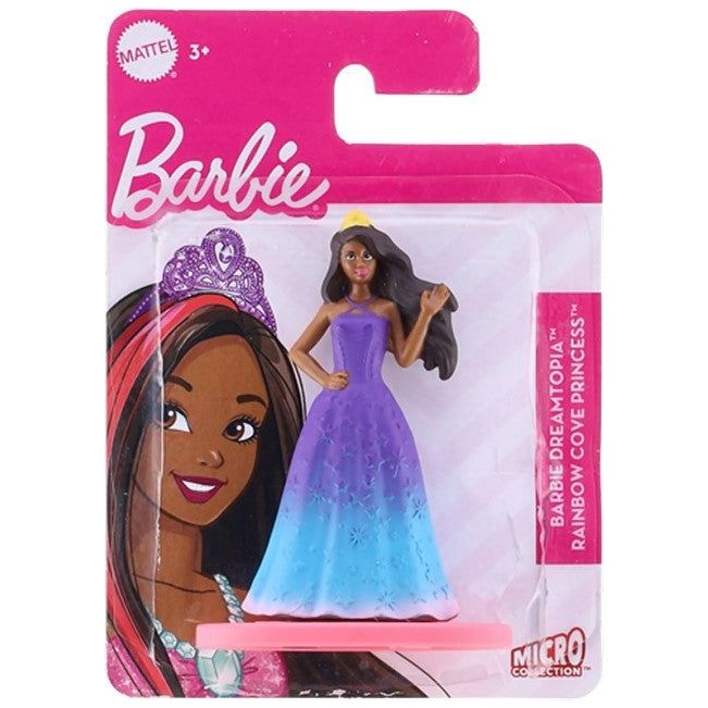 Mattel - Barbie Mini-Spielfiguren, Prinzessin, Meerjungfrau oder Fee