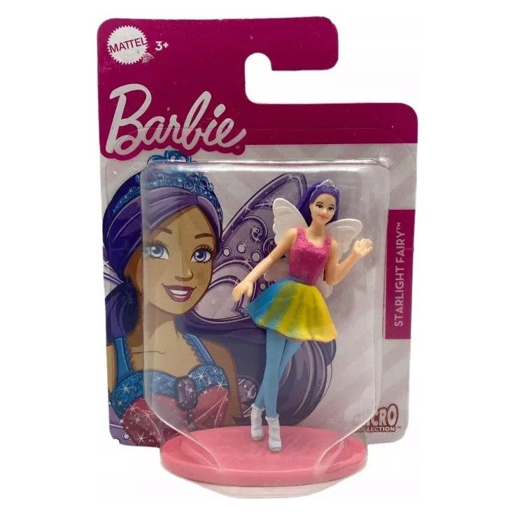 Mattel - Barbie Mini-Spielfiguren, Prinzessin, Meerjungfrau oder Fee