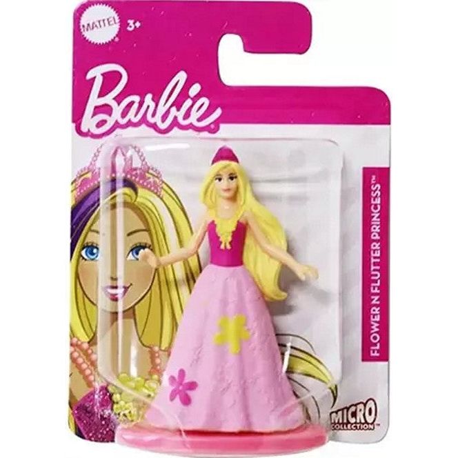 Mattel - Barbie Mini-Spielfiguren, Prinzessin, Meerjungfrau oder Fee