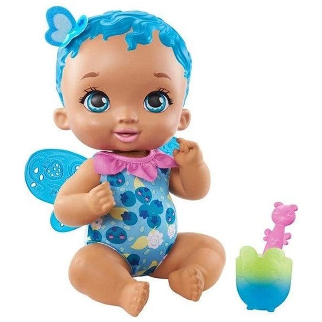 Mattel - My Garden Baby - Puppe, 30 cm, Schmetterlings-Baby-Puppe, Berry Himbeer oder Blaubeer