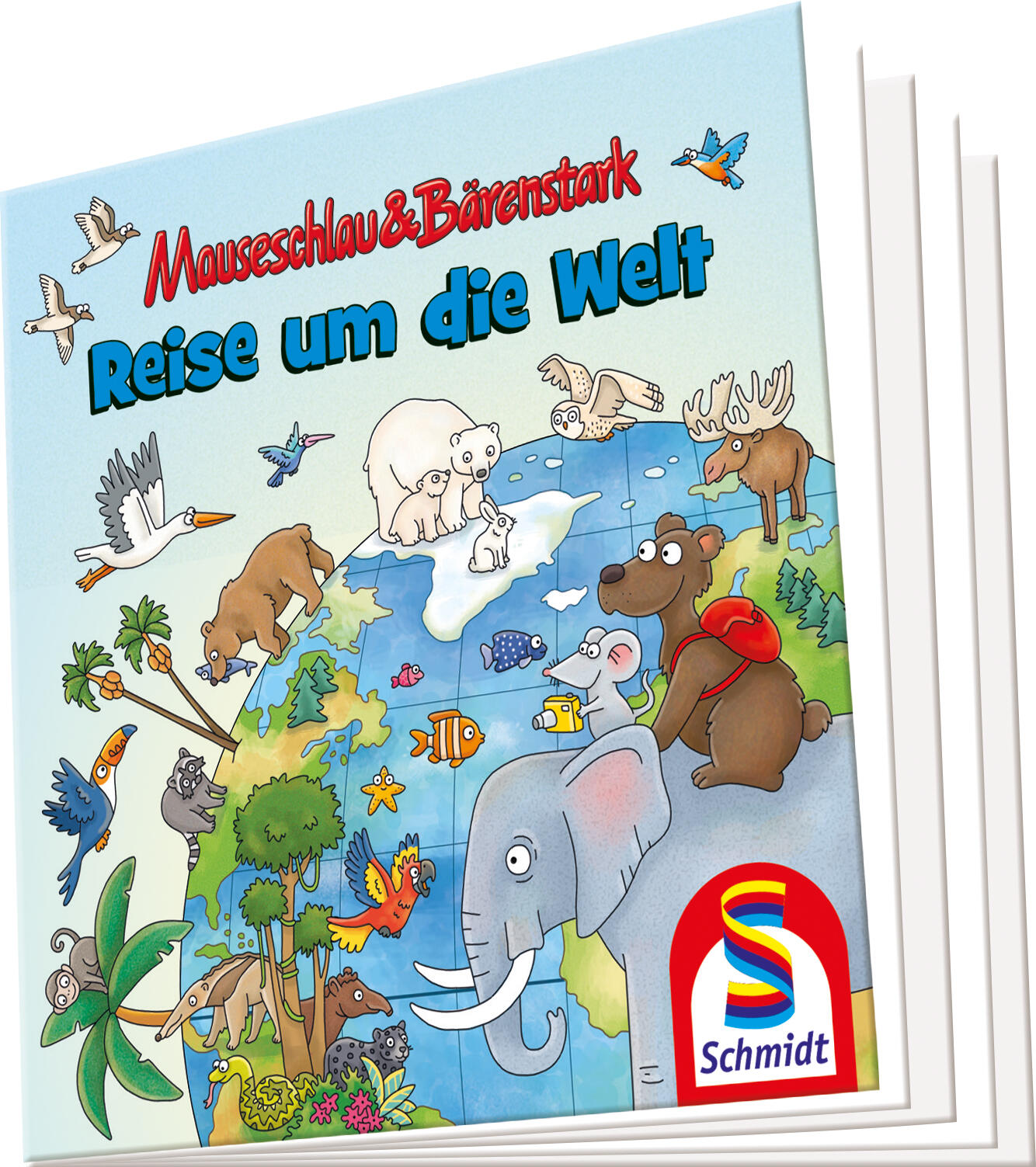 Schmidt Spiele - Mauseschlau & Bärenstark Reise um die Welt Schmidt Spiele - Mauseschlau & Bärenstark Reise um die Welt