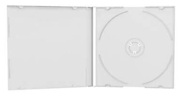 MediaRange 1er CD DVD Hüllen, transparent, 100 Stück