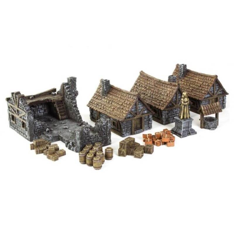 Medieval Houses Set