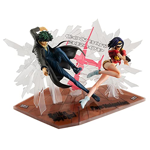 MegaHouse - Cowboy Bebop Spike & Faye 1st Gig PVC Figure Set