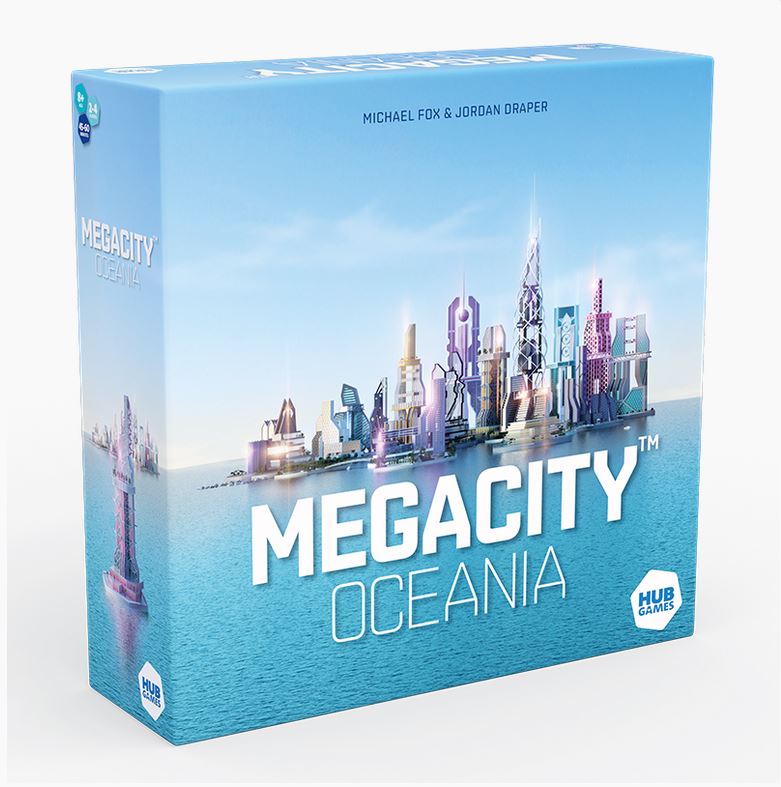 Megacity Oceania (Deutsch) Hub Games Brettspiel Board Game