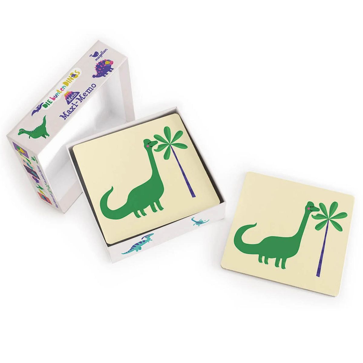 Mein Maxi-Memo Die bunten Dinos Gedächtnisspiel ab 3 Jahren Mein Maxi-Memo Die bunten Dinos Gedächtnisspiel ab 3 Jahren