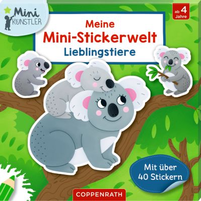 Meine Mini-Stickerwelt: Lieblingstiere (Mini-Künstler)