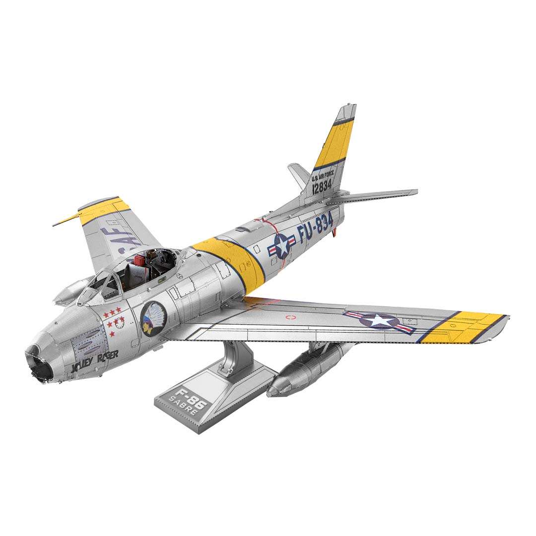 Metal Earth | D�senjet F-86 Sabre - 3D Metall Puzzle Metal Earth | D�senjet F-86 Sabre - 3D Metall Puzzle