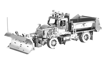 Metal Earth | Freightliner 114SD Snow Plow - 3D Metall Puzzle