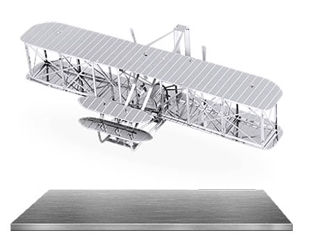 Metal Earth | Gebr�der Wright Flugzeug - 3D Metall Puzzle Metal Earth | Gebr�der Wright Flugzeug - 3D Metall Puzzle