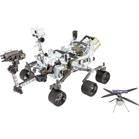 Metal Earth | Mars Rover Perseverance & Ingenuity Helikopter - 3D Metall Puzzle