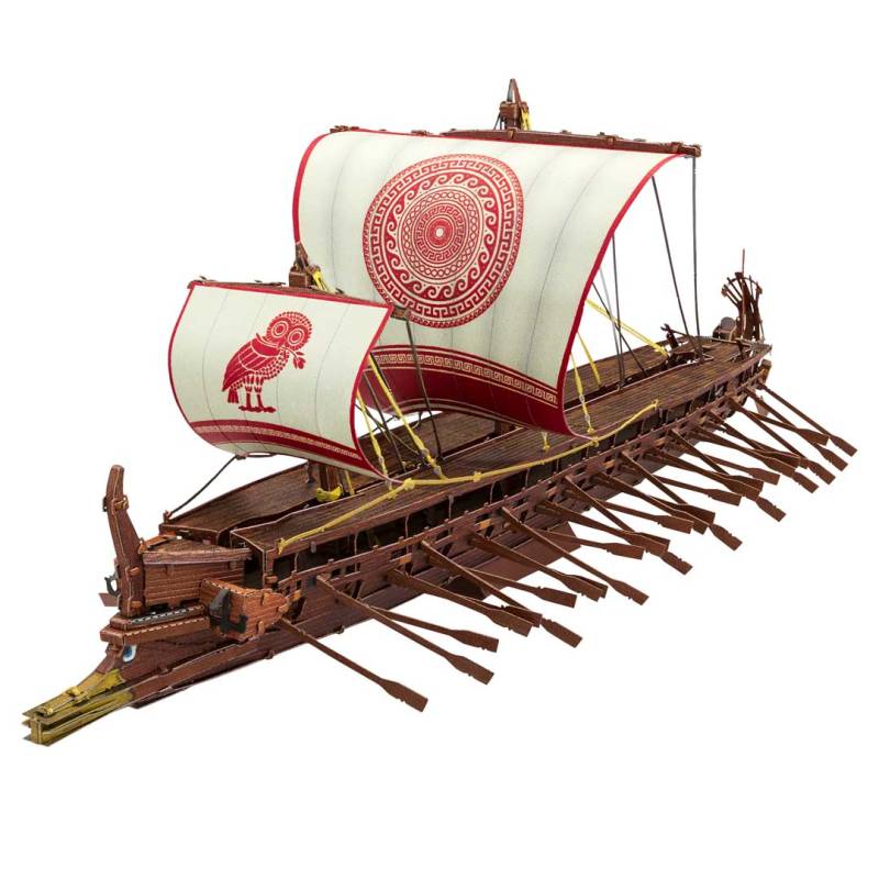 Metal Earth: Premium Series | Kriegsschiff Trireme - 3D Metall Puzzle