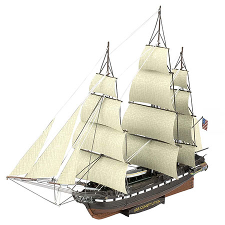 Metal Earth: Premium Series | USS Constitution - 3D Metall Puzzle Metal Earth: Premium Series | USS Constitution - 3D Metall Puzzle