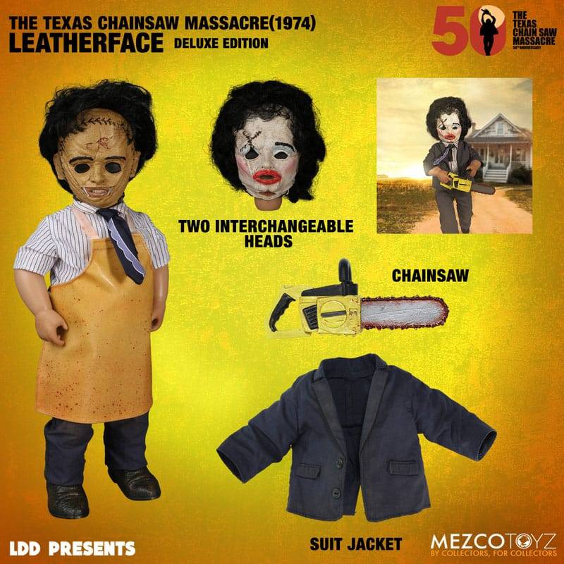 Mezco Living Dead Dolls Presents Texas Chainsaw Massacre (1974) Leatherface Deluxe Edition