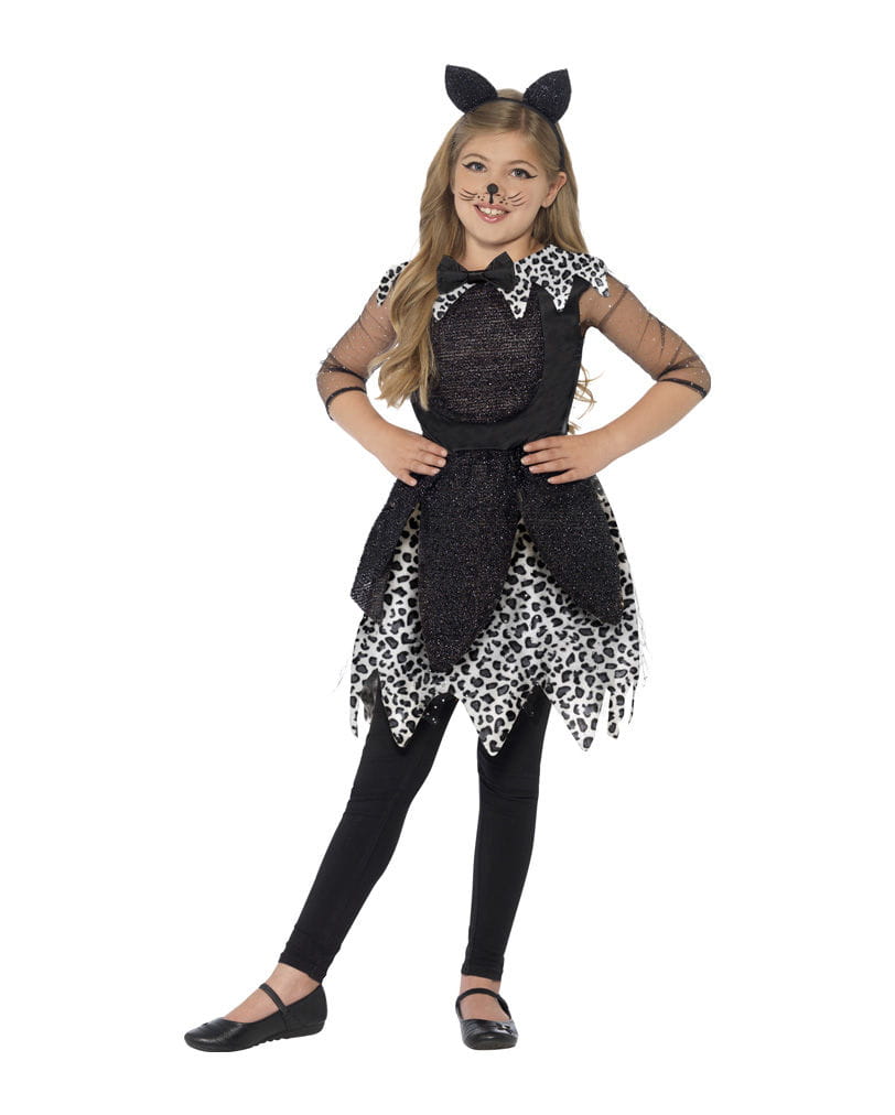 Mitternachtskatze Kinderkostüm Mitternachtskatze Kinderkostüm