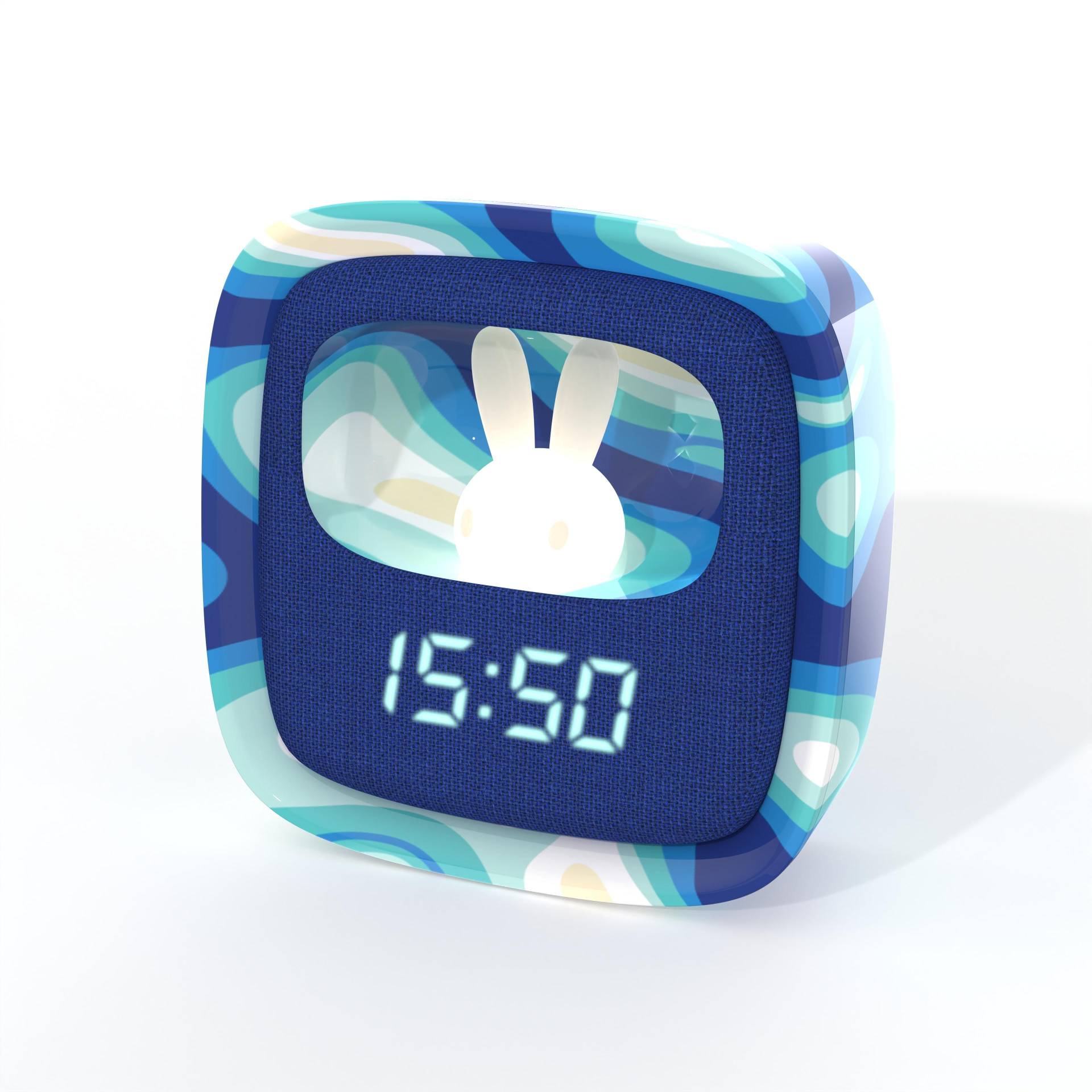 Mob - Mobility on Board - Billy Clock Blue Waves - Kinderwecker & Nachtlicht Mob - Mobility on Board - Billy Clock Blue Waves - Kinderwecker & Nachtlicht