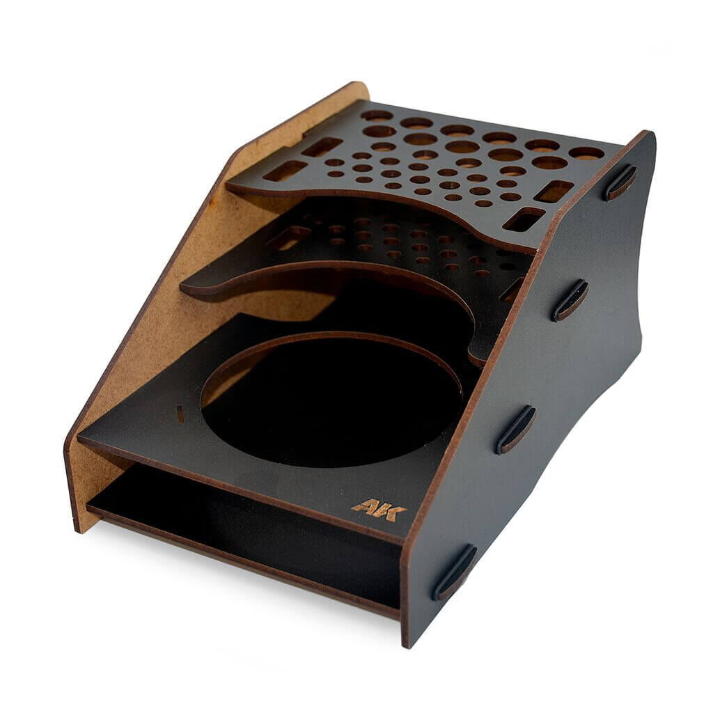Modularer Pinsel-Organizer Modularer Pinsel-Organizer