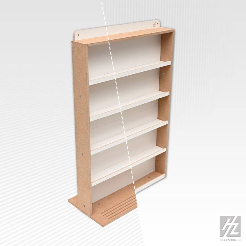 Modulares Wandregal für Farben x5 (Modular Paint Hanger) HobbyZone Wandelement