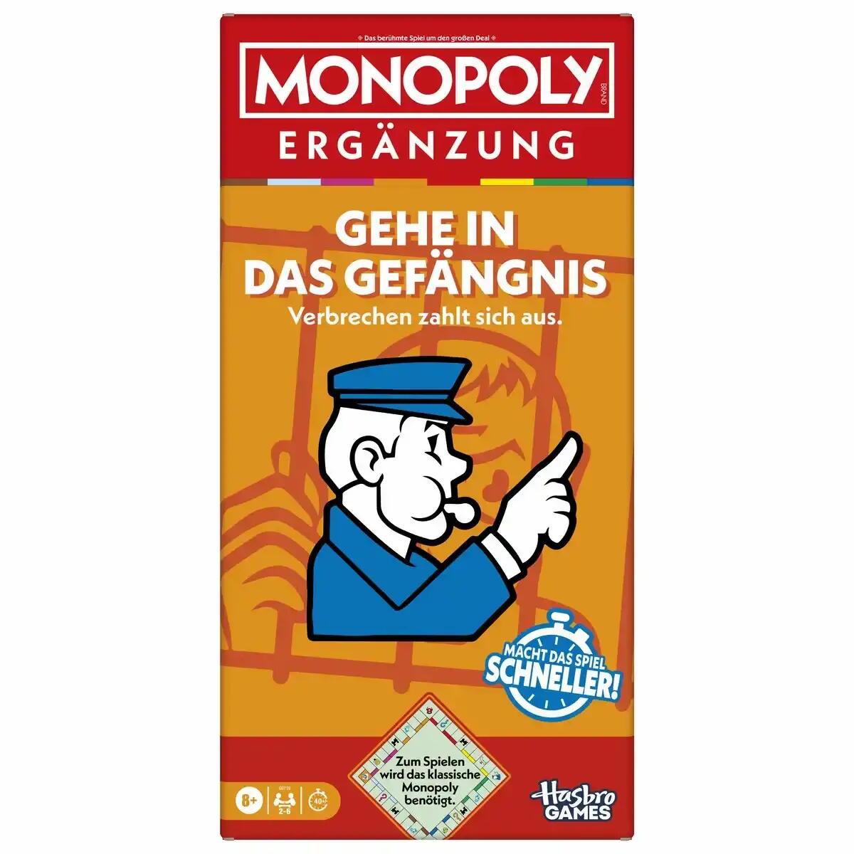 Monopoly Ergänzung Gehe in das Gefängnis Monopoly Ergänzung Gehe in das Gefängnis