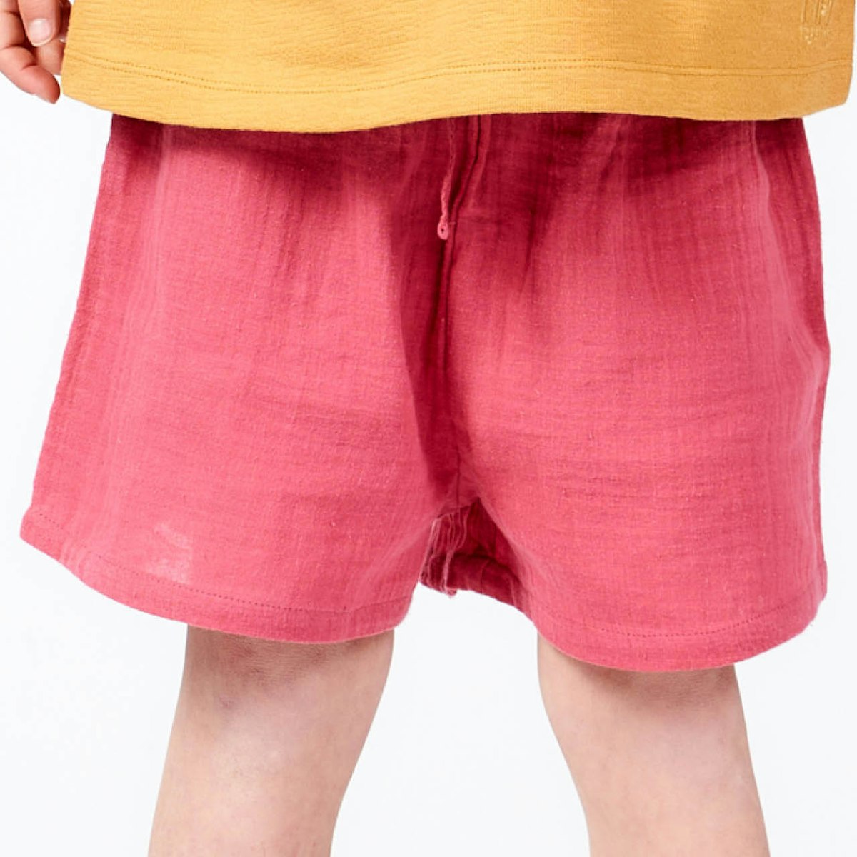 Musselin Kinder Shorts luftig beere 128 Musselin Kinder Shorts luftig beere 128