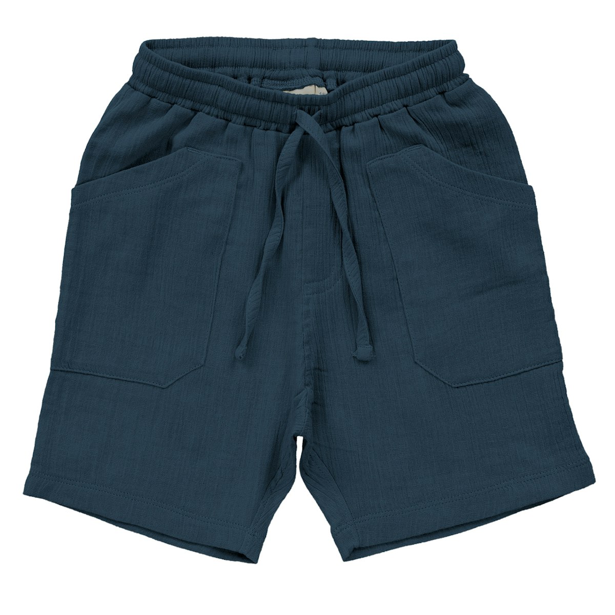 Musselin Kinder Shorts luftig petrol 104/110 Musselin Kinder Shorts luftig petrol 104/110