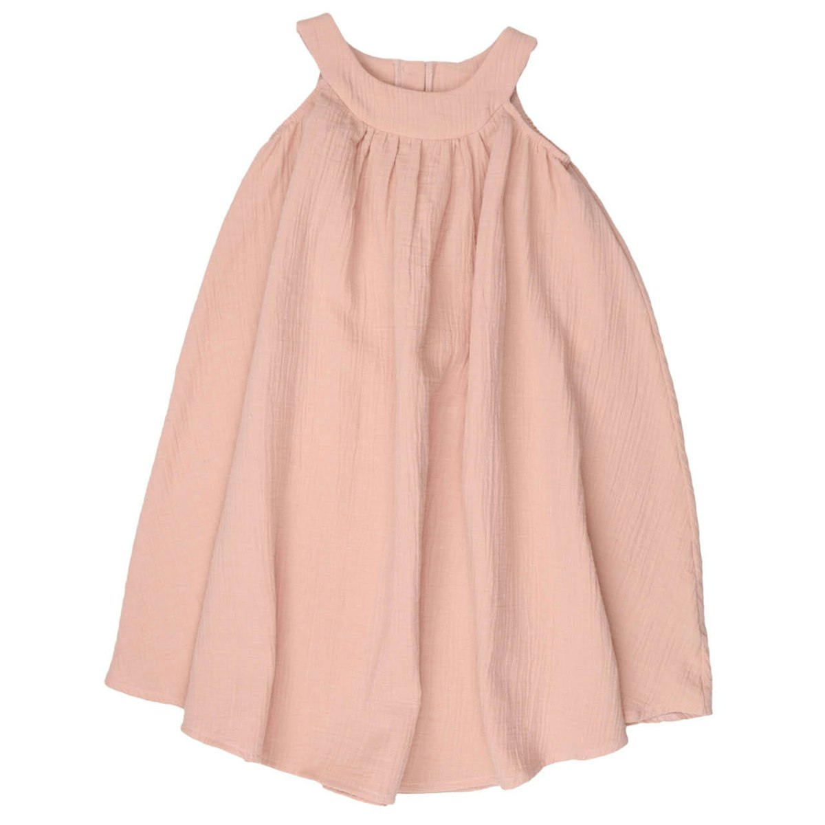Musselin Kleid ohne Arm rosa 116 Musselin Kleid ohne Arm rosa 116