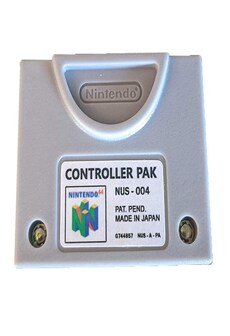 N64 Pak Controller Speicherkarte Memory Card for Nintend 64 Pack (NUS-004) Console Accessories Nintendo 3DS Gaming