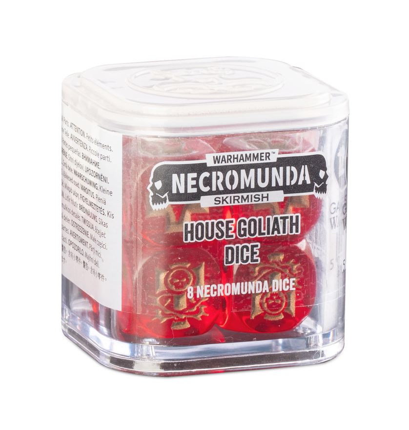 Necromunda House Goliath Dice Set Games Workshop Gang Underhive Necromunda House Goliath Dice Set Games Workshop Gang Underhive
