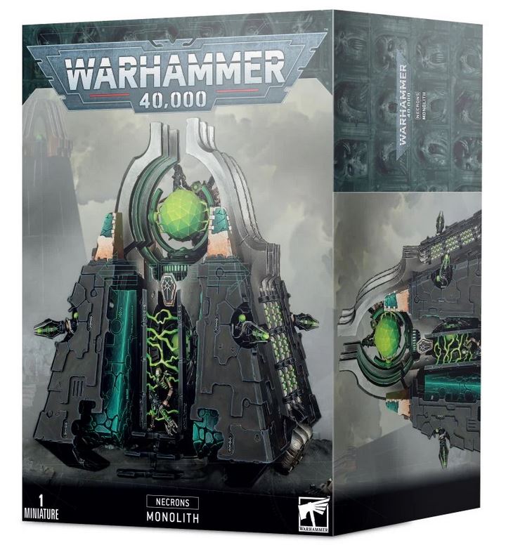 Necrons Monolith Games Workshop Warhammer 40k Necron New Model