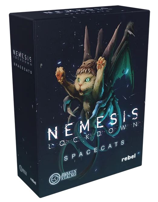 Nemesis Lockdown New Cats Brettspiel Figuren Awaken Realms Spiel