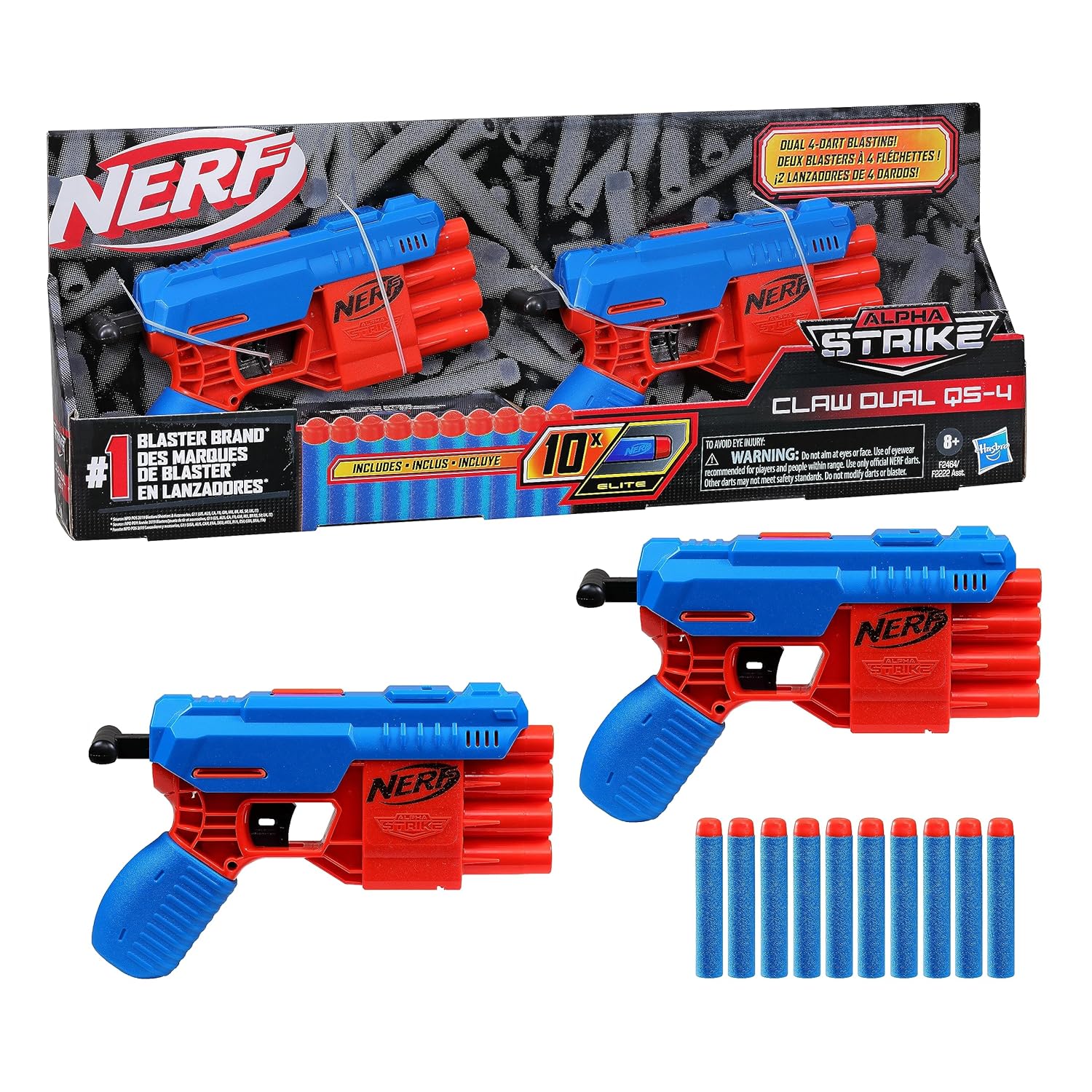 Nerf Alpha Strike Claw Dual QS4