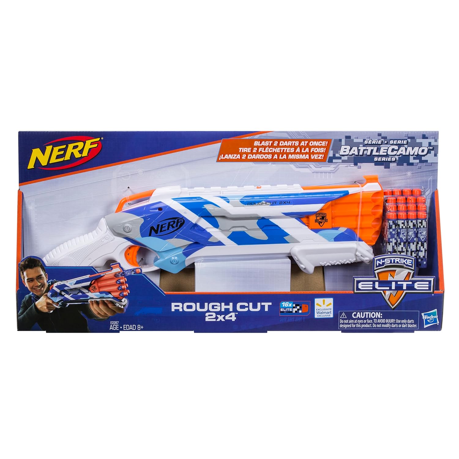 Nerf Nstrike Rough Cut Battle Camo