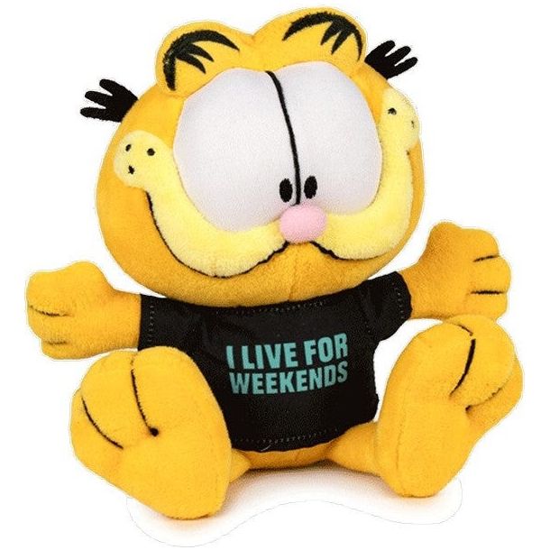 Nickelodeon - Garfield Plüschtier ca 16 cm, Kuscheltier