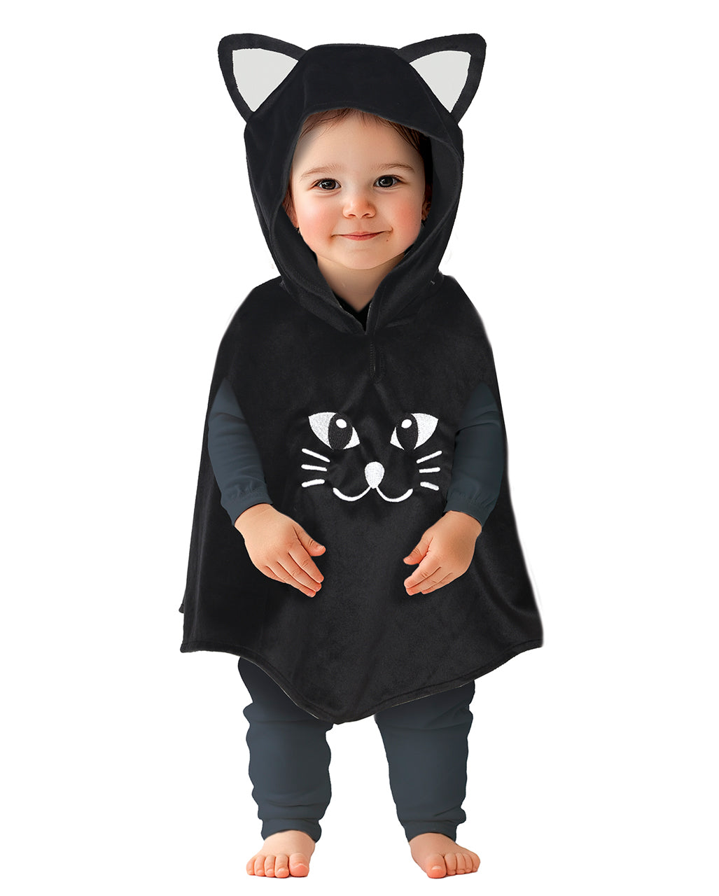 Niedlicher Katzenponcho für Babys 18-24 Monate Niedlicher Katzenponcho für Babys 18-24 Monate