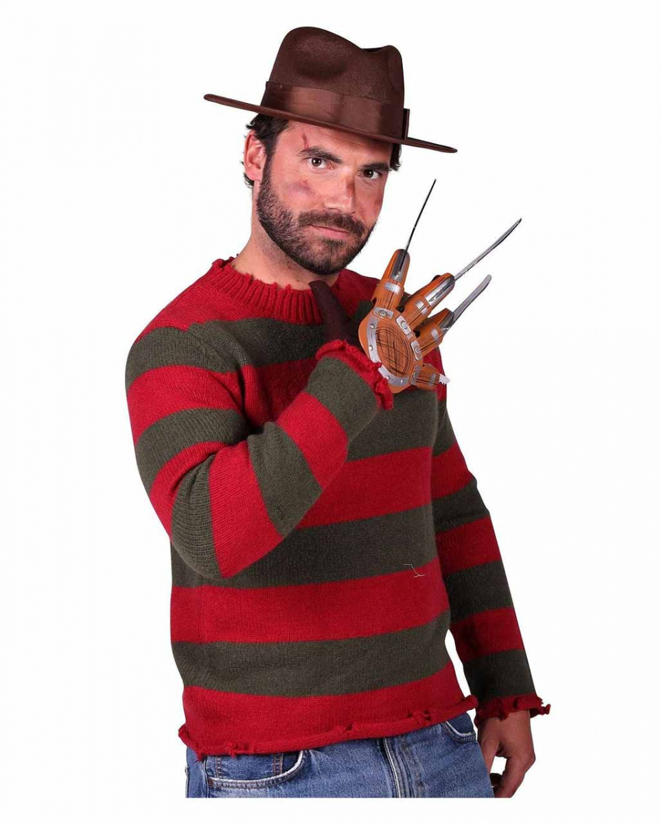 Nightmare Killer Set mit Klingenhandschuh & Hut Nightmare Killer Set mit Klingenhandschuh & Hut