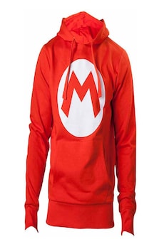 Nintendo - Red Hoodie with M logo in front S