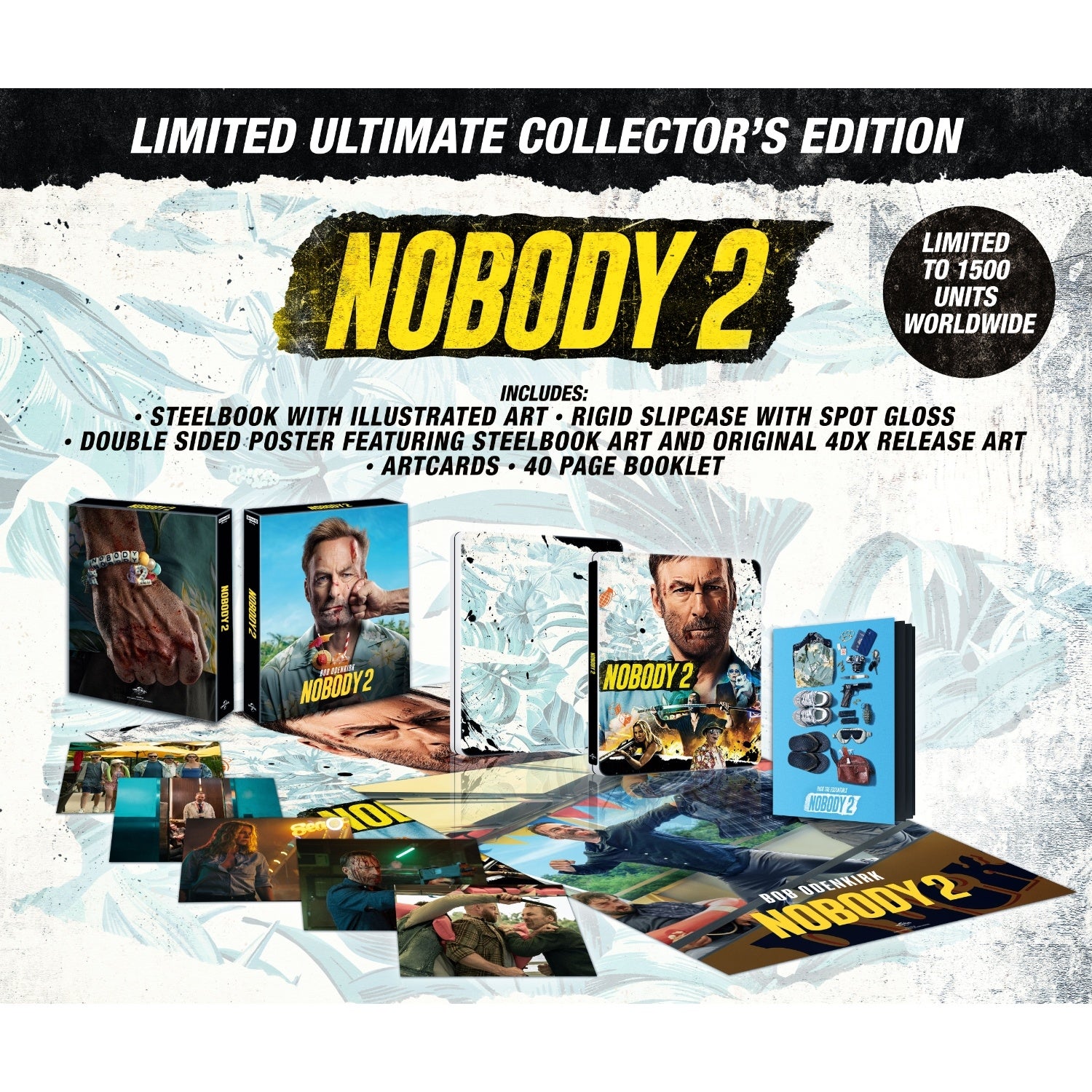 Nobody 2: Ultimate Collector's Edition 4K UHD & Blu-Ray SteelBook Nobody 2: Ultimate Collector's Edition 4K UHD & Blu-Ray SteelBook