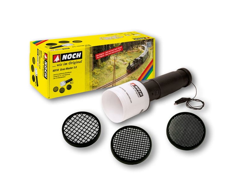 Noch Gras-Master 3.0 Begrasungsgerät Modellbahn Modellbau Begrasen Grasstreuer Noch Gras-Master 3.0 Begrasungsgerät Modellbahn Modellbau Begrasen Grasstreuer