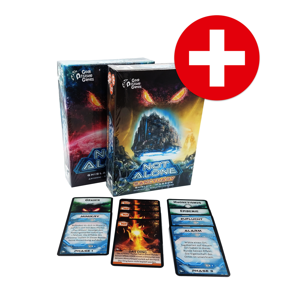 Not Alone Bundle inkl Erweiterung Sanctuary und 3 Promos Not Alone Bundle inkl Erweiterung Sanctuary und 3 Promos