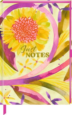 Notizbuch DIN A5 - Just Notes (YELLOW), Punktraster