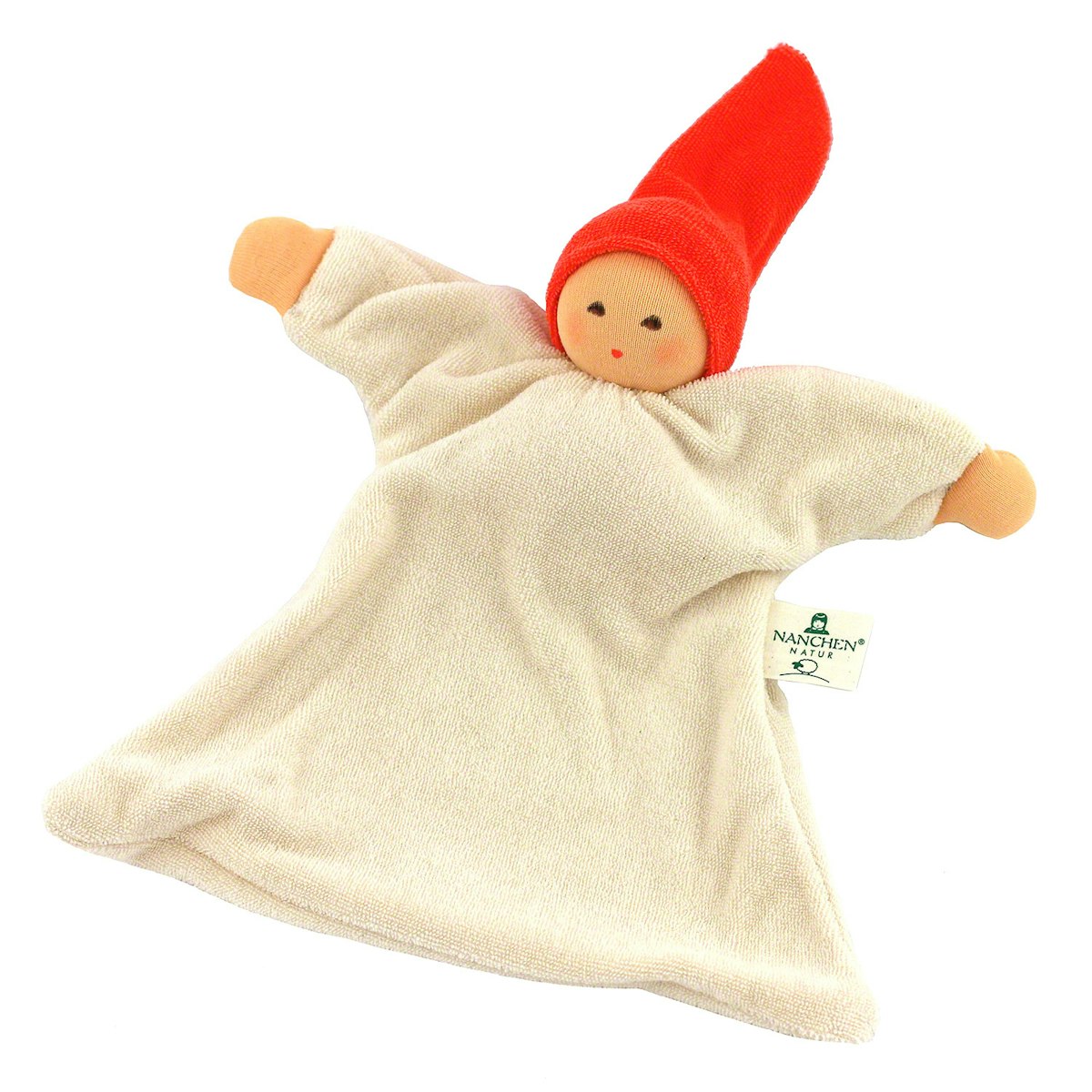 Nuckel mit Mütze - rot Nuckel mit Mütze - rot