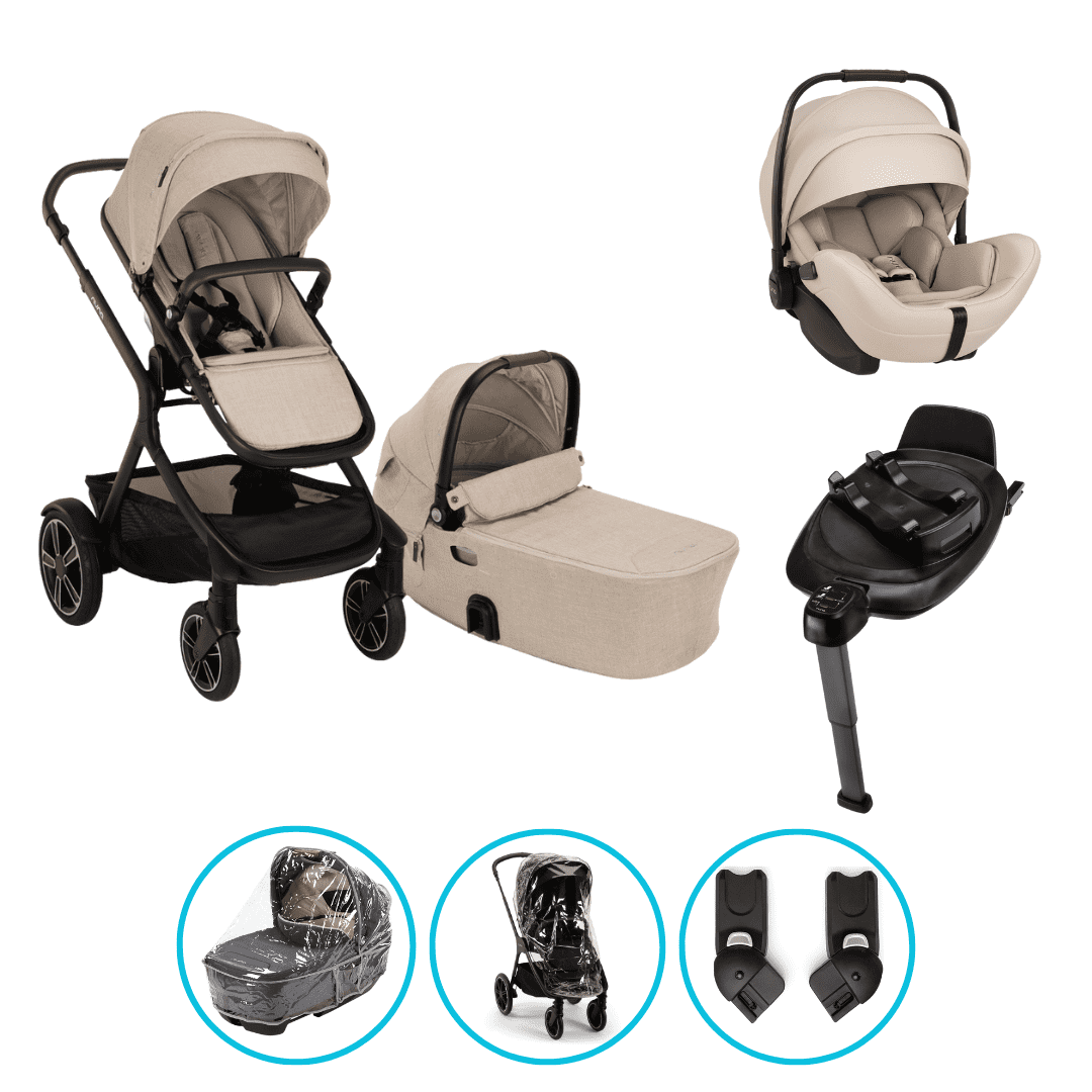 Nuna DEMI Next 4in1 Kinderwagen Set Biscotti inkl. Arra Flex Biscotti und Base Next Nuna DEMI Next 4in1 Kinderwagen Set Biscotti inkl. Arra Flex Biscotti und Base Next
