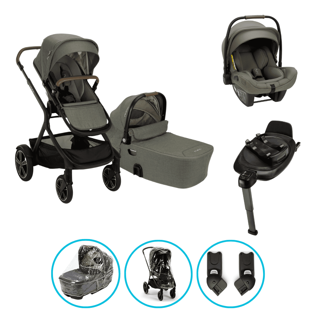 Nuna DEMI Next 4in1 Kinderwagen Set Pine inkl. Pipa Next Pine und Base Next Nuna DEMI Next 4in1 Kinderwagen Set Pine inkl. Pipa Next Pine und Base Next