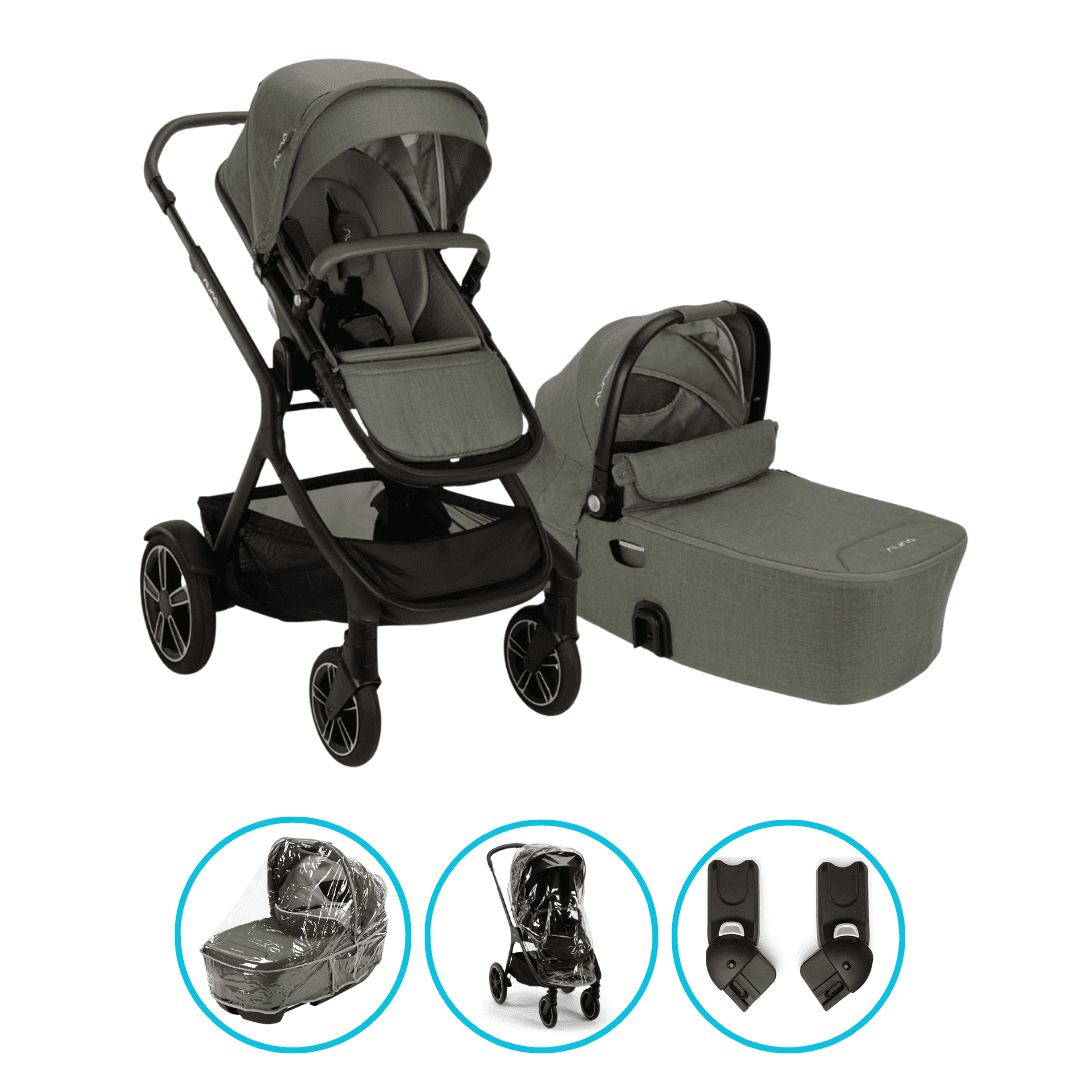 Nuna DEMI next 2in1 Kinderwagen Pine inkl. gratis Zubehör Nuna DEMI next 2in1 Kinderwagen Pine inkl. gratis Zubehör
